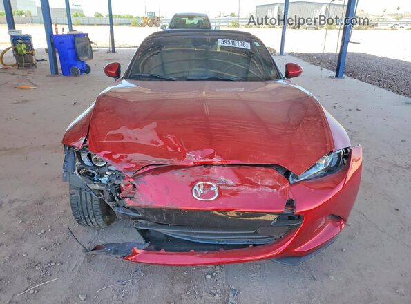 JM1NDAD73R0608163 2024 MAZDA MX-5 Темно-бордовый Вид спереди