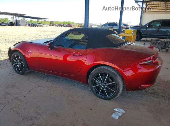 JM1NDAD73R0608163 2024 MAZDA MX-5 Темно-бордовый Задняя левая четверть