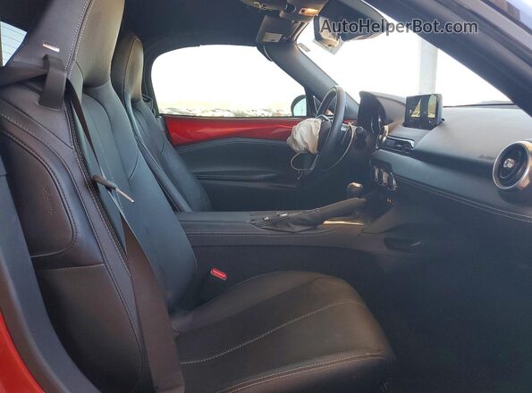 JM1NDAD73R0608163 2024 MAZDA MX-5 Темно-бордовый Вид задних сидений