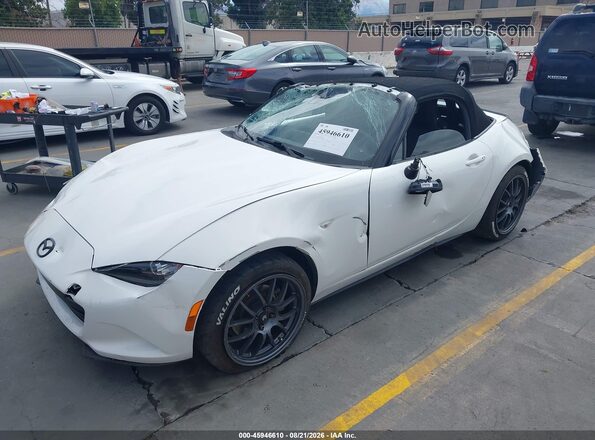 JM1NDAD74G0107070 2016 MAZDA MX-5 MIATA White Vista frontal