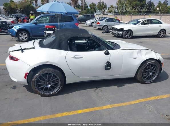 JM1NDAD74G0107070 2016 MAZDA MX-5 MIATA White Vista interior de 360 grados