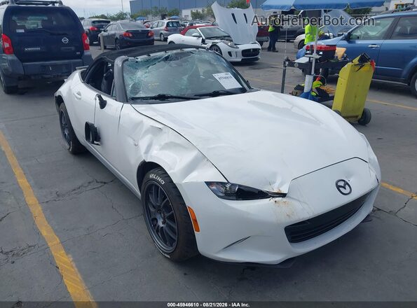 JM1NDAD74G0107070 2016 MAZDA MX-5 MIATA White 