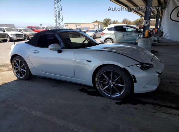 JM1NDAD74H0124520 2017 MAZDA MX-5 Серый Передняя правая четверть