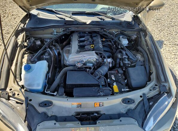 JM1NDAD74P0554143 2023 MAZDA MX-5 Tan უკანა სალონის ხედი