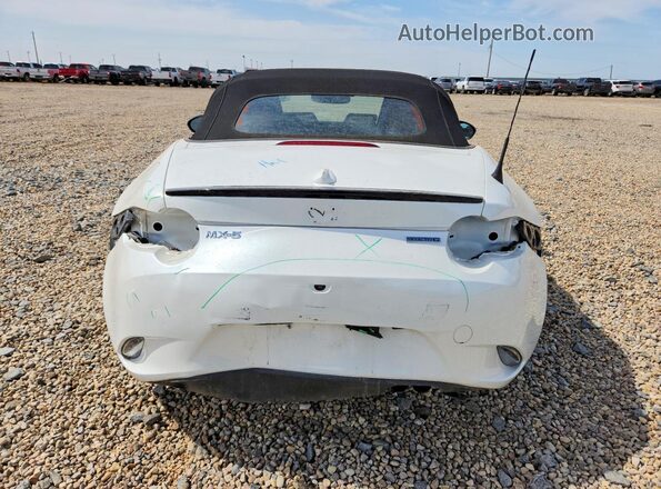 JM1NDAD77N0503877 2022 MAZDA MX-5 Белый Вид сзади