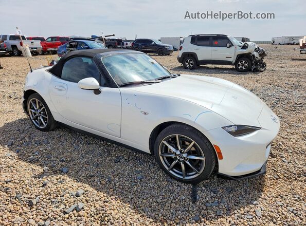 JM1NDAD77N0503877 2022 MAZDA MX-5 Белый Передняя правая четверть
