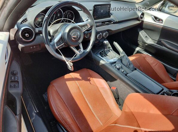 JM1NDAD77N0503877 2022 MAZDA MX-5 Белый Вид панели приборов