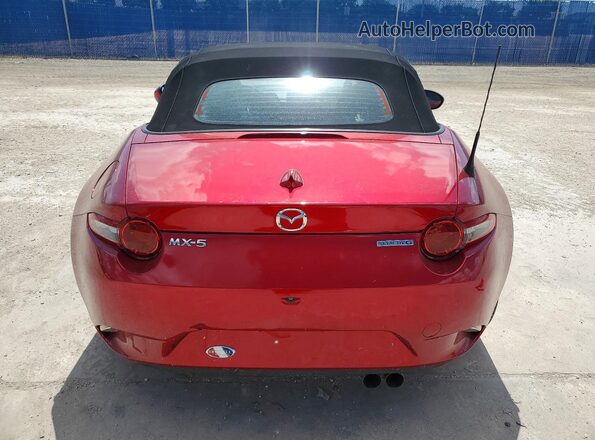 JM1NDAD78N0504858 2022 MAZDA MX-5 Red Widok z tyłu