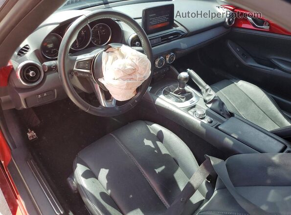 JM1NDAD78N0504858 2022 MAZDA MX-5 Red Widok deski rozdzielczej