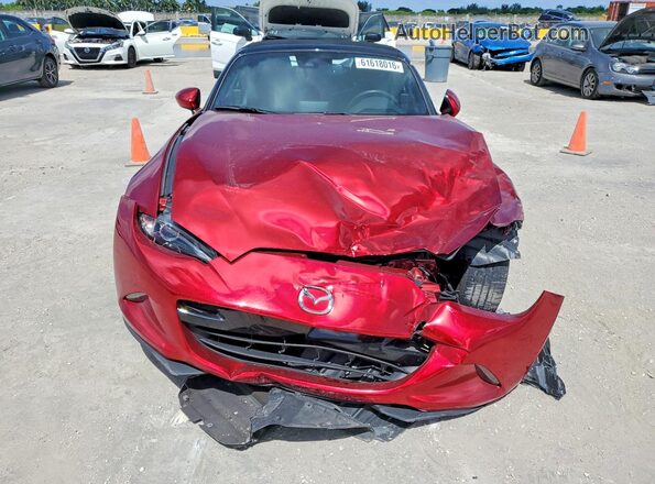JM1NDAD78N0504858 2022 MAZDA MX-5 Red Widok z przodu