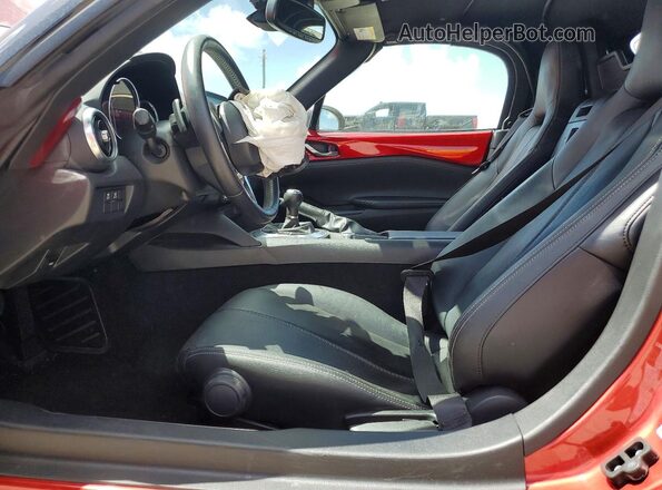 JM1NDAD78N0504858 2022 MAZDA MX-5 Red Widok wnętrza z przodu