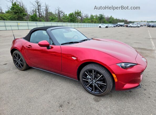 JM1NDAD78S0650981 2025 MAZDA MX-5 Red წინა მარჯვენა