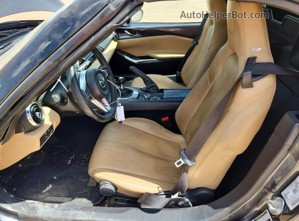 JM1NDAD79G0102673 2016 MAZDA MX-5 Gray Սալոնի դիմացի տեսք