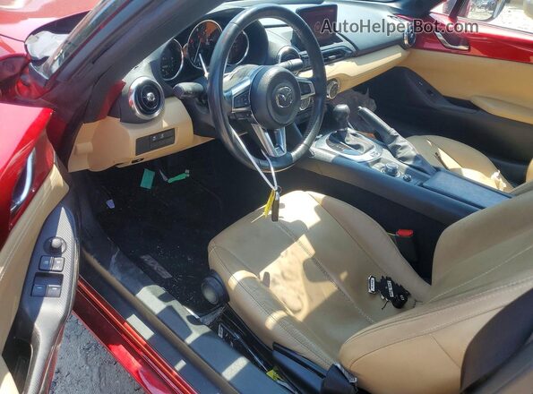 JM1NDAD79K0307385 2019 MAZDA MX-5 Red წინა პანელის ხედი