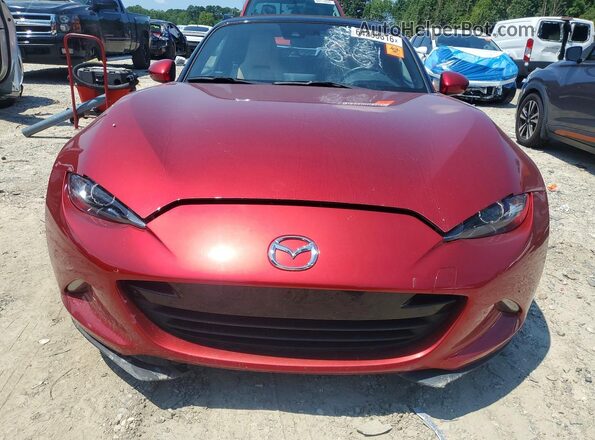 JM1NDAD79K0307385 2019 MAZDA MX-5 Red წინა ხედი