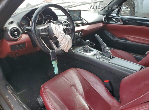 JM1NDAD79L0417015 2020 MAZDA MX-5 Black Առջևի վահանակի տեսք