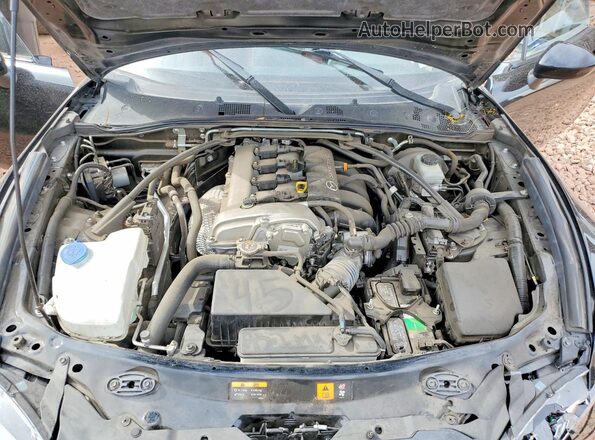 JM1NDAD79L0417015 2020 MAZDA MX-5 Black Սալոնի հետևի տեսք