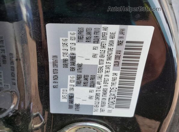 JM1NDAD79L0417015 2020 MAZDA MX-5 Black VIN կոդի պիտակի տեսք