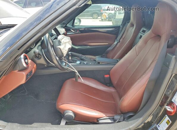 JM1NDAD7XJ0200022 2018 MAZDA MX-5 Charcoal წინა სალონის ხედი