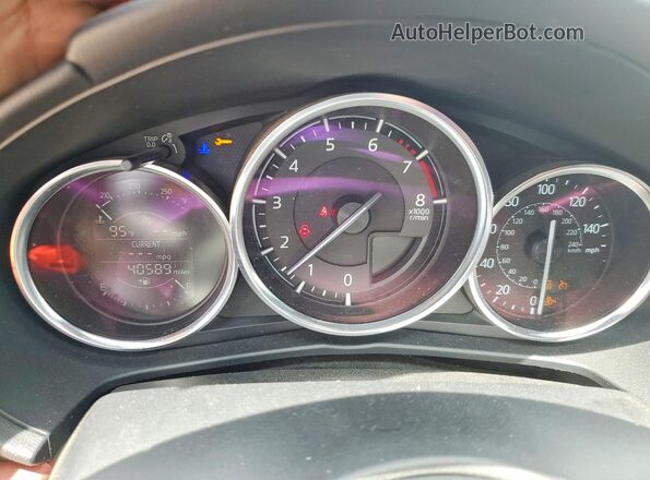 JM1NDAD7XJ0200022 2018 MAZDA MX-5 Charcoal ხელსაწყოთა პანელის ხედი