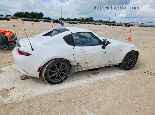 JM1NDAL70J0202704 2018 MAZDA MX-5 White Tył prawy