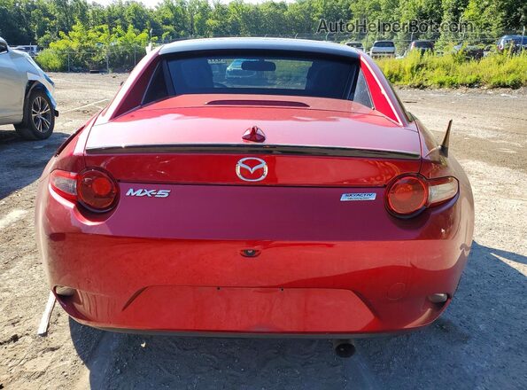 JM1NDAL71K0309360 2019 MAZDA MX-5 Красный Вид сзади