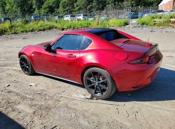 JM1NDAL71K0309360 2019 MAZDA MX-5 Красный Задняя левая четверть