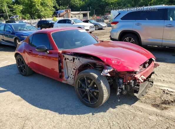 JM1NDAL71K0309360 2019 MAZDA MX-5 Красный Передняя правая четверть
