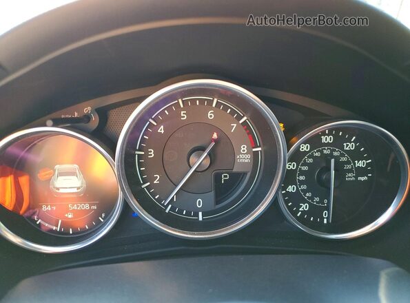 JM1NDAL71K0309360 2019 MAZDA MX-5 Красный Вид щитка приборов
