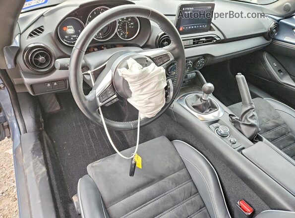 JM1NDAL73L0418551 2020 MAZDA MX-5 Gray Dashboard view