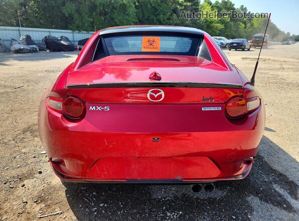 JM1NDAL76L0411173 2020 MAZDA MX-5 Red Вид ззаду