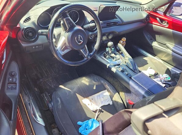 JM1NDAL76L0411173 2020 MAZDA MX-5 Red Вид панелі приладів