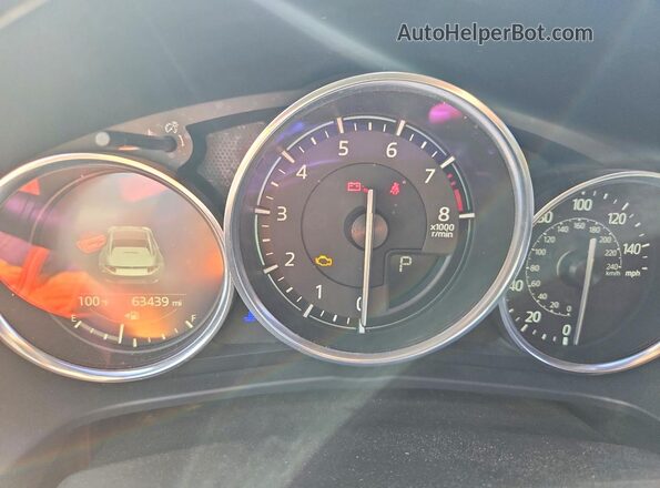 JM1NDAL76L0411173 2020 MAZDA MX-5 Red Вид щитка приладів