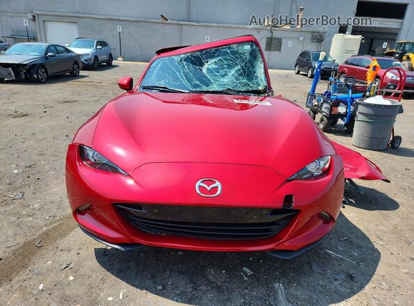 JM1NDAM70H0106757 2017 MAZDA MX-5 Красный Вид спереди