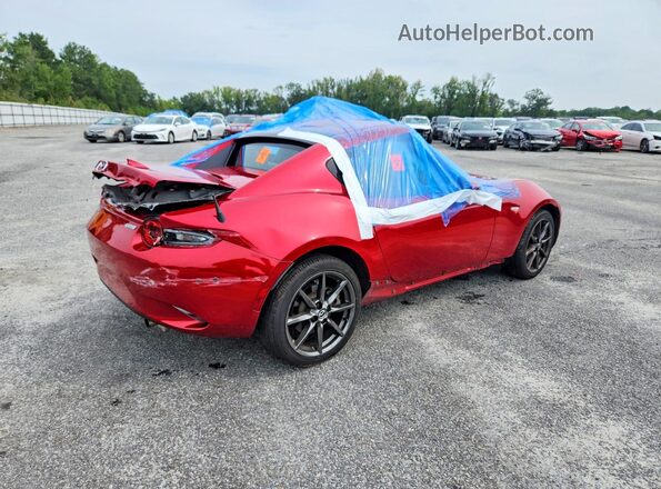 JM1NDAM70H0106757 2017 MAZDA MX-5 Красный Задняя правая четверть