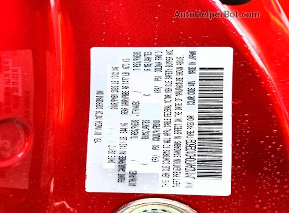 JM1NDAM70H0109609 2017 MAZDA MX-5 Red Շարժիչի բաժամունքի տեսք