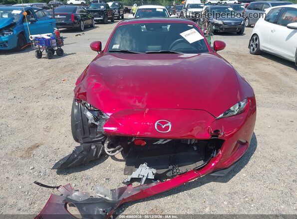 JM1NDAM70K0304813 2019 MAZDA MX-5 MIATA RF Красный Вид спереди