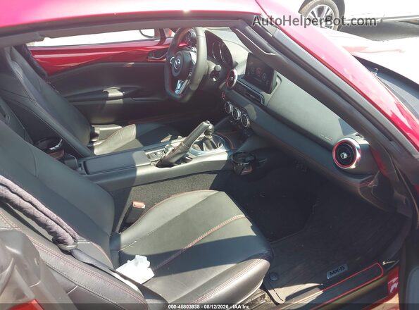 JM1NDAM70K0304813 2019 MAZDA MX-5 MIATA RF Красный Вид салона спереди