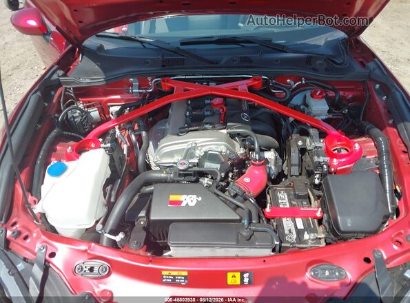 JM1NDAM70K0304813 2019 MAZDA MX-5 MIATA RF Красный Вид сзади