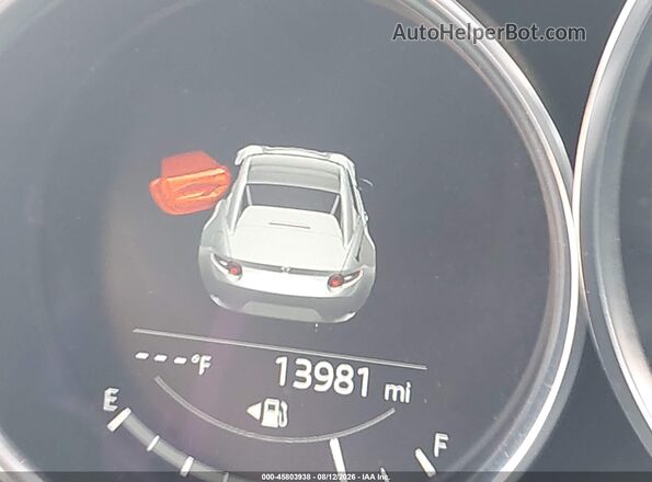 JM1NDAM70K0304813 2019 MAZDA MX-5 MIATA RF Красный 