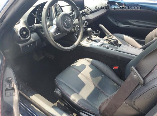 JM1NDAM70K0308537 2019 MAZDA MX-5 Blue Widok deski rozdzielczej