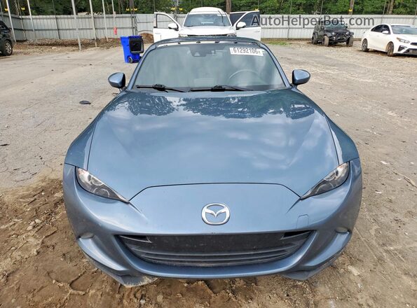 JM1NDAM71H0100028 2017 MAZDA MX-5 Blue Vista frontal