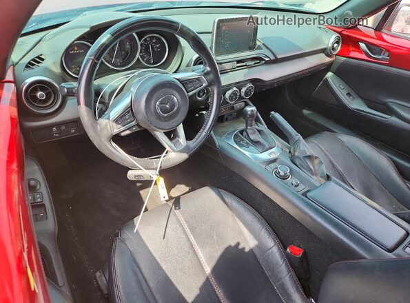JM1NDAM71H0105455 2017 MAZDA MX-5 Red Dashboard view