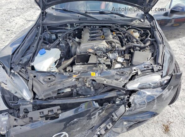 JM1NDAM71L0414223 2020 MAZDA MX-5 Black Widok wnętrza z tyłu