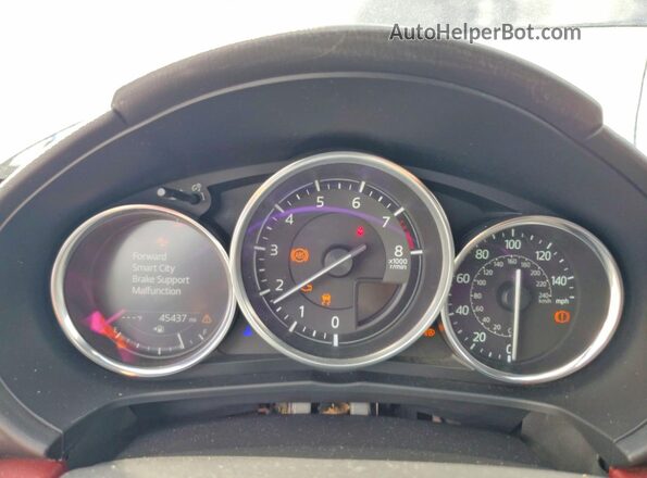 JM1NDAM71L0414223 2020 MAZDA MX-5 Black Widok zestawu wskaźników