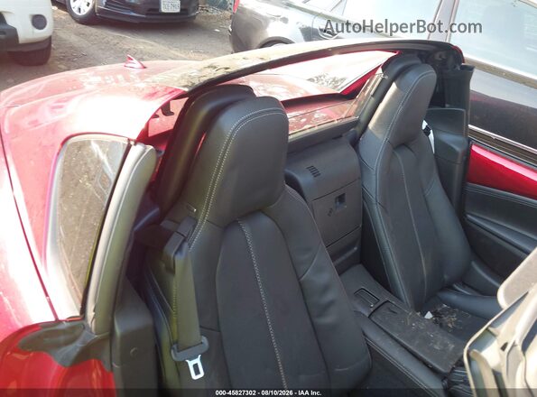 JM1NDAM71T0705286 2026 MAZDA MX-5 MIATA RF Red VIN կոդի պիտակի տեսք