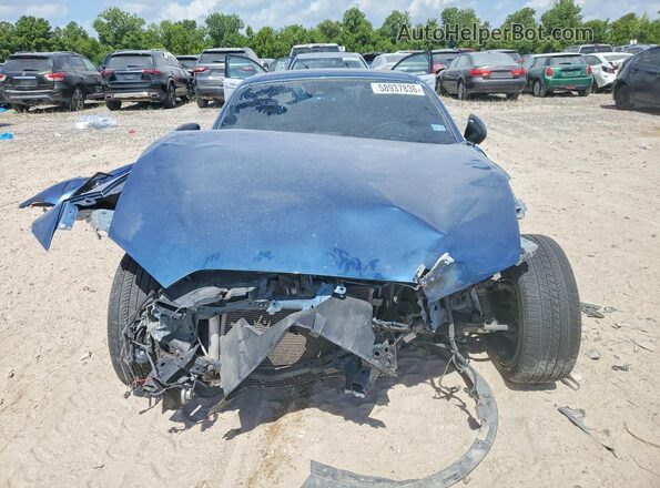 JM1NDAM72K0307597 2019 MAZDA MX-5 Blue წინა ხედი