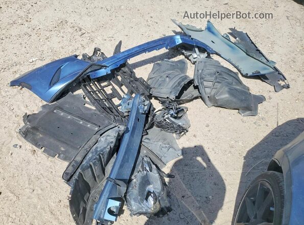 JM1NDAM72K0307597 2019 MAZDA MX-5 Blue ძრავის განყოფილების ხედი