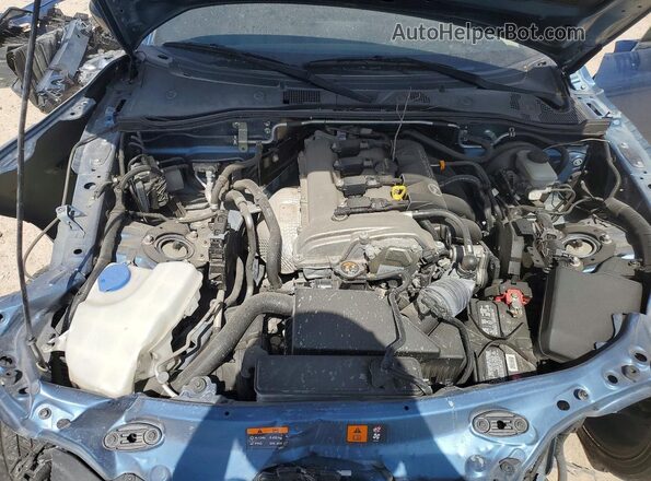 JM1NDAM72K0307597 2019 MAZDA MX-5 Blue უკანა სალონის ხედი