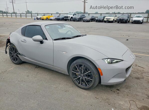 JM1NDAM72R0606033 2024 MAZDA MX-5 Серый Передняя правая четверть